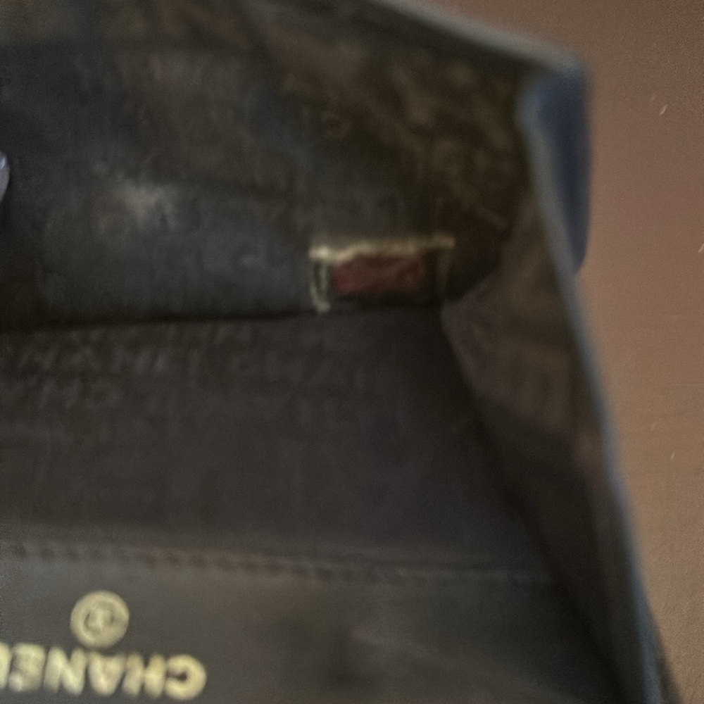 Chanel black compact wallet GUC! - Picture 9 of 9